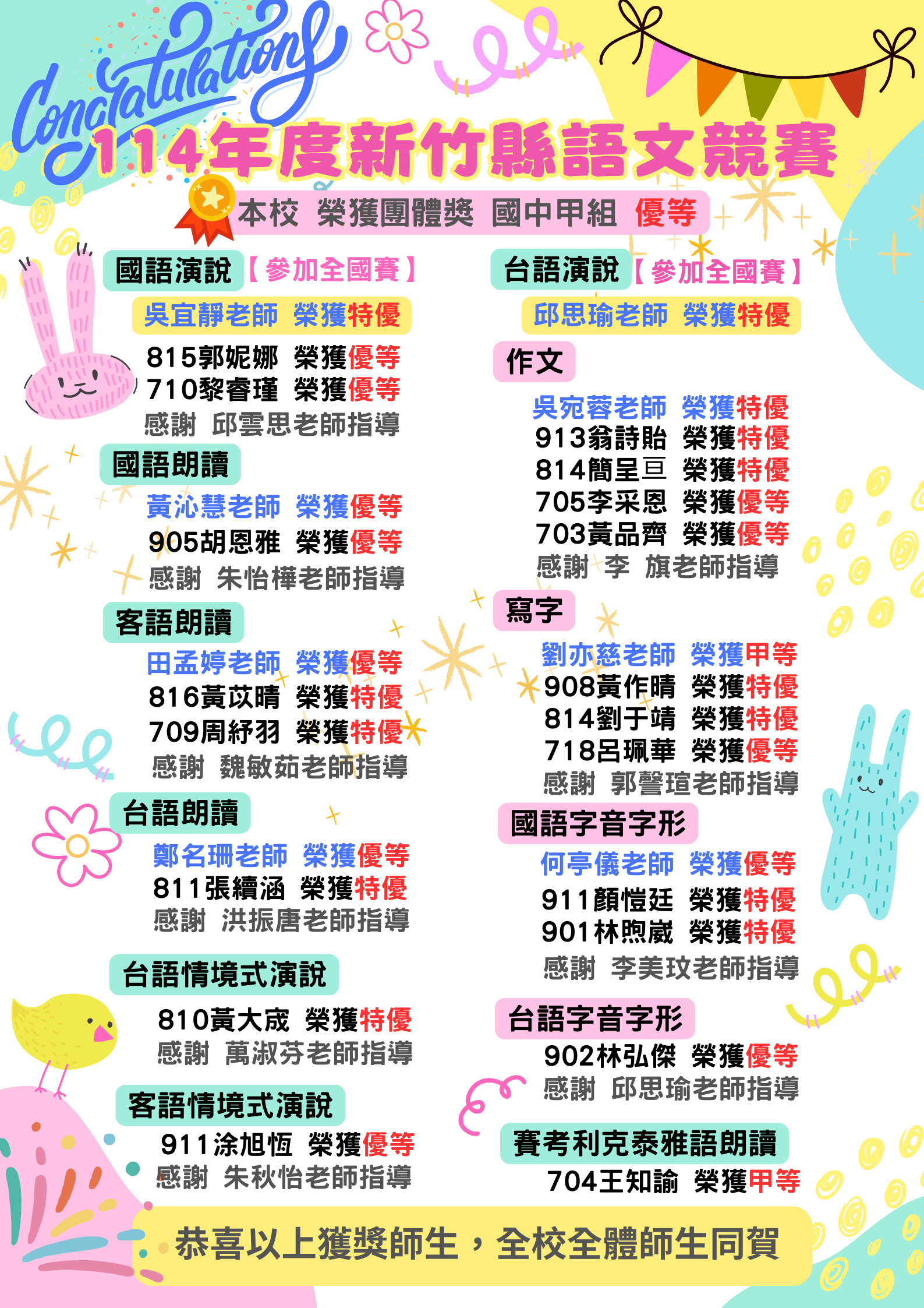 114新竹縣語文競賽
